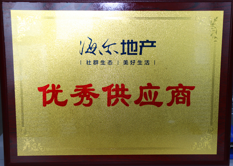 性爱直播
荣评海尔地产“优秀供应商”(图1)