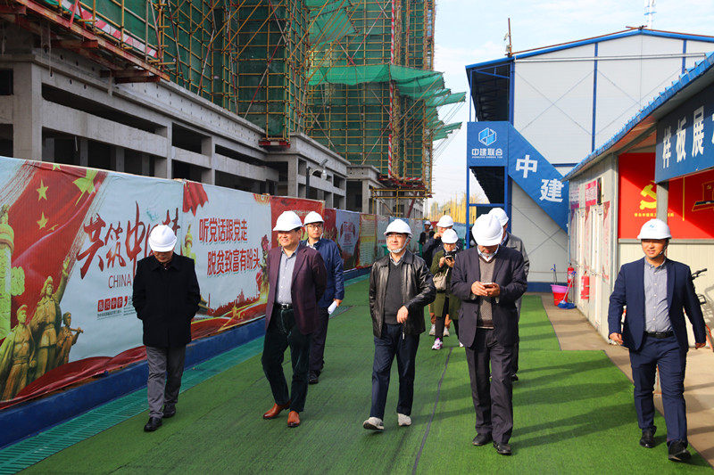 2018青岛市重点工程劳动竞赛暨“查保促”活动在性爱直播
东郭庄项目开展(图3)