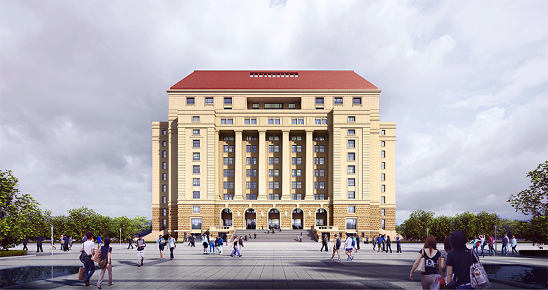 山东大学青岛校区图书馆(图1)