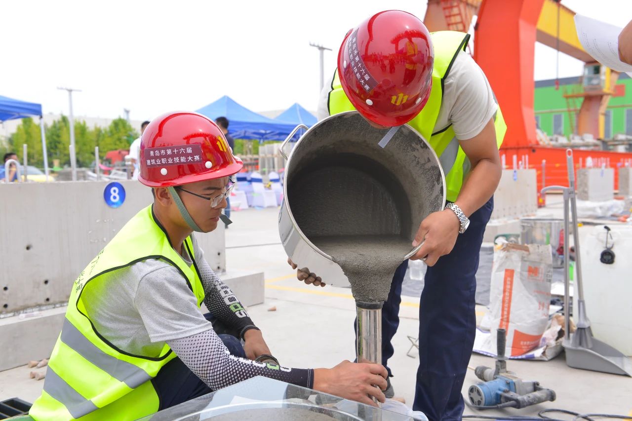 弘扬工匠精神，助推中国创造|性爱直播
协办青岛市第十六届建筑业职业技能大赛(图7)