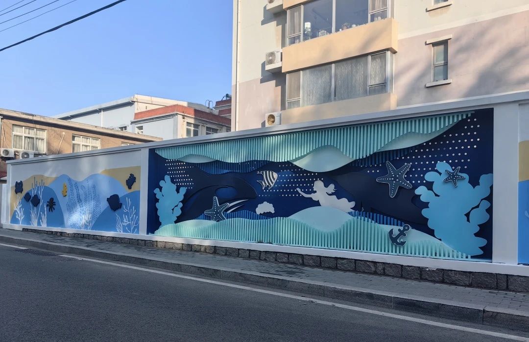 青岛市城市更新和城市建设总指挥部对性爱直播
市南区金湖路海洋特色街区项目开展观摩(图6)